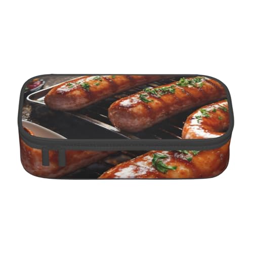 LJABCVNN Multifunktionales Federmäppchen mit Fast Food-Druck, Schreibwaren-Organizer-Box für Damen und Herren LJABCVNN Multifunktionales Federmäppchen mit Fast Food-Druck, Schreibwaren-Organizer-Box für Damen und Herren von LJABCVNN