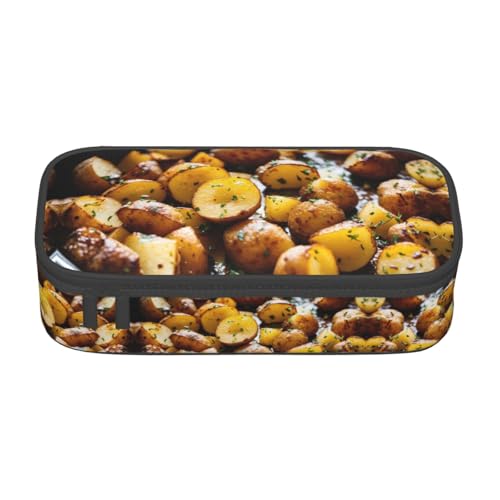 LJABCVNN Multifunktionales Federmäppchen mit Gartenkartoffel-Druck, Schreibwaren-Organizer-Box für Damen und Herren LJABCVNN Multifunktionales Federmäppchen mit Gartenkartoffel-Druck, Schreibwaren-Organizer-Box für Damen und Herren von LJABCVNN