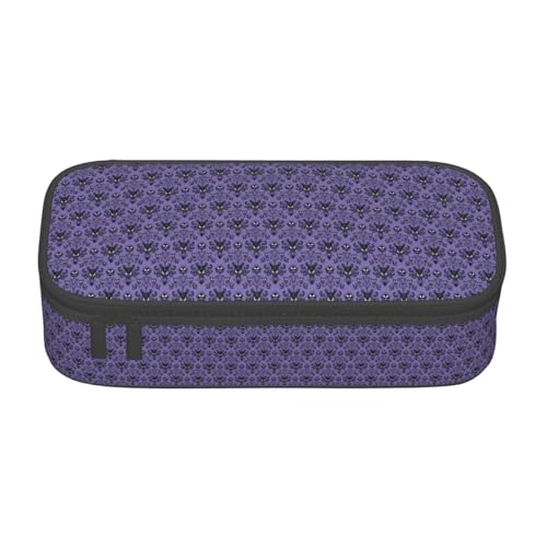 LJABCVNN Multifunktionales Federmäppchen mit Haunted Mansion-Motiv, Schreibwaren-Organizer-Box für Damen und Herren LJABCVNN Multifunktionales Federmäppchen mit Haunted Mansion-Motiv, Schreibwaren-Organizer-Box für Damen und Herren von LJABCVNN