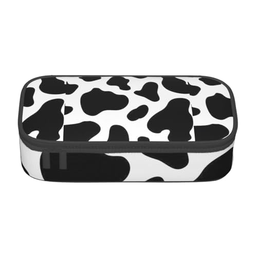 LJABCVNN Multifunktionales Federmäppchen mit Kuh-Punktdruck, Schreibwaren-Organizer-Box für Damen und Herren LJABCVNN Multifunktionales Federmäppchen mit Kuh-Punktdruck, Schreibwaren-Organizer-Box für Damen und Herren von LJABCVNN