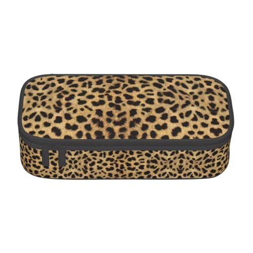 LJABCVNN Multifunktionales Federmäppchen mit Leopardenmuster, Schreibwaren-Organizer-Box für Damen und Herren LJABCVNN Multifunktionales Federmäppchen mit Leopardenmuster, Schreibwaren-Organizer-Box für Damen und Herren von LJABCVNN