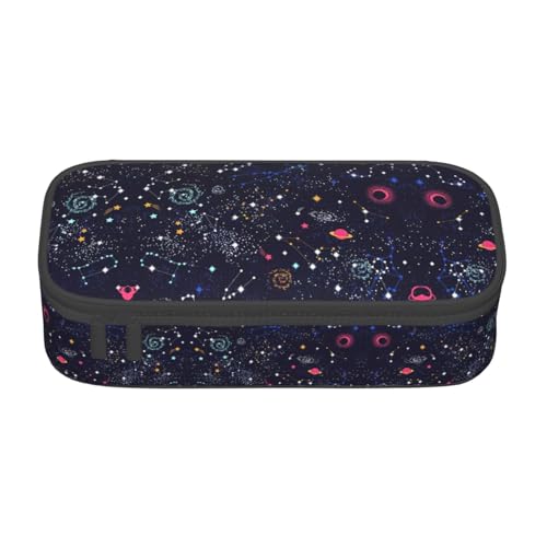 LJABCVNN Multifunktionales Federmäppchen mit Sternbild-Motiv, Schreibwaren-Organizer-Box für Damen und Herren LJABCVNN Multifunktionales Federmäppchen mit Sternbild-Motiv, Schreibwaren-Organizer-Box für Damen und Herren von LJABCVNN