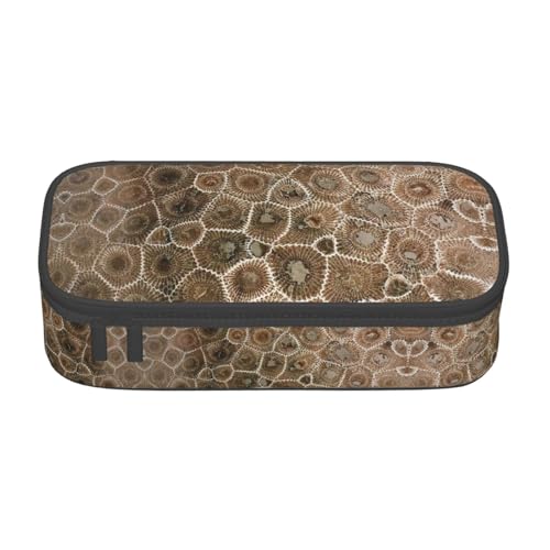 LJABCVNN Petoskey Multifunktionales Federmäppchen mit Steindruck, Schreibwaren-Organizer-Box für Damen und Herren LJABCVNN Petoskey Multifunktionales Federmäppchen mit Steindruck, Schreibwaren-Organizer-Box für Damen und Herren von LJABCVNN
