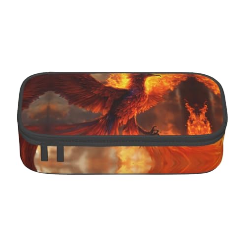 LJABCVNN Phoenix Print Multifunktionales Federmäppchen, Schreibwaren-Organizer-Box für Damen und Herren LJABCVNN Phoenix Print Multifunktionales Federmäppchen, Schreibwaren-Organizer-Box für Damen und Herren von LJABCVNN