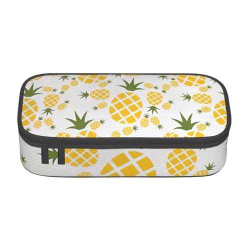 LJABCVNN Pineapple Print Multifunktionales Federmäppchen Schreibwaren Organizer Box für Männer und Frauen LJABCVNN Pineapple Print Multifunktionales Federmäppchen Schreibwaren Organizer Box für Männer und Frauen von LJABCVNN