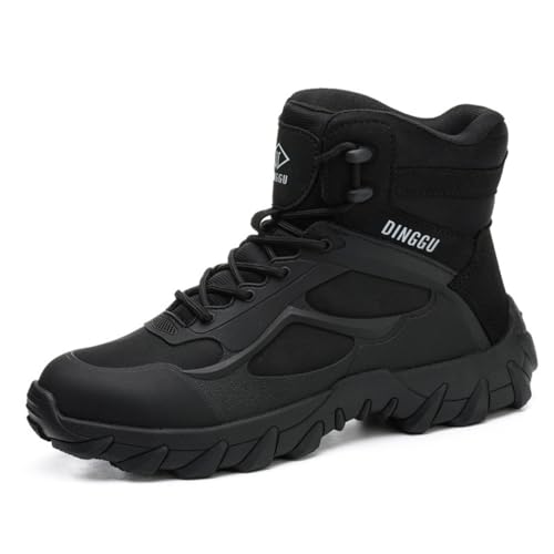 LJCCHM Sicherheitsschuhe Mit Stahlkappe, Sicherheitsschuhe, Herren- Und Damenschuhe, Bruchsichere, Durchstichsichere Sicherheitsschuhe, Stiefel, rutschfeste, Bequeme Arbeitsstiefel,Schwarz,41 LJCCHM Sicherheitsschuhe Mit Stahlkappe, Sicherheitsschuhe, Herren- Und Damenschuhe, Bruchsichere, Durchstichsichere Sicherheitsschuhe, Stiefel, rutschfeste, Bequeme Arbeitsstiefel,Schwarz,41 von LJCCHM