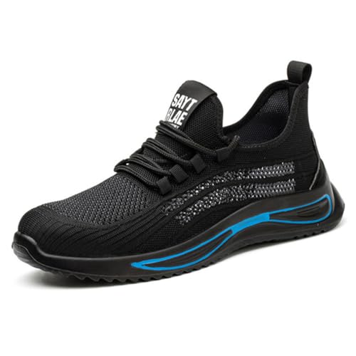 Sicherheitssneaker Für Herren Und Damen, Sneaker Mit Stahlkappe, Atmungsaktive, rutschfeste Arbeitssicherheitsschuhe – Leicht, Bruchsicher, Durchstichsicher,37 Sicherheitssneaker Für Herren Und Damen, Sneaker Mit Stahlkappe, Atmungsaktive, rutschfeste Arbeitssicherheitsschuhe – Leicht, Bruchsicher, Durchstichsicher,37 von LJCCHM