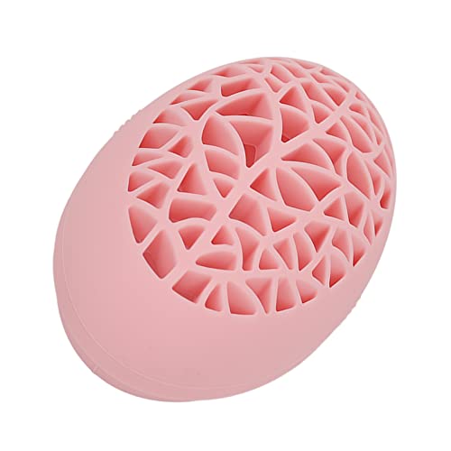 Make-up-Pinsel-Reinigungsmatte, Kosmetikpinselhalter, Wiederverwendbar, Ergonomisch, Zuhause für Frauen (PINK) von LJCM