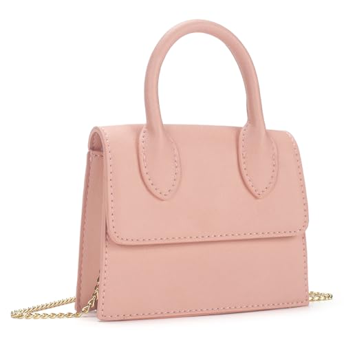 LJCTULY Süße Geldbörsen für Damen und Mädchen – Kunstleder-Klappen-Umhängetasche – stilvolle kleine Clutch-Handtasche, Pink, Umhängetasche aus Kunstleder mit Klappe LJCTULY Süße Geldbörsen für Damen und Mädchen – Kunstleder-Klappen-Umhängetasche – stilvolle kleine Clutch-Handtasche, Pink, Umhängetasche aus Kunstleder mit Klappe von LJCTULY