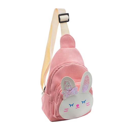LJCZKA Klein Umhängetasche Mädchen Crossbody Tasche Kleinkind Mädchen Kinder Handtasche Niedliche für Schule Reisen Sport von LJCZKA