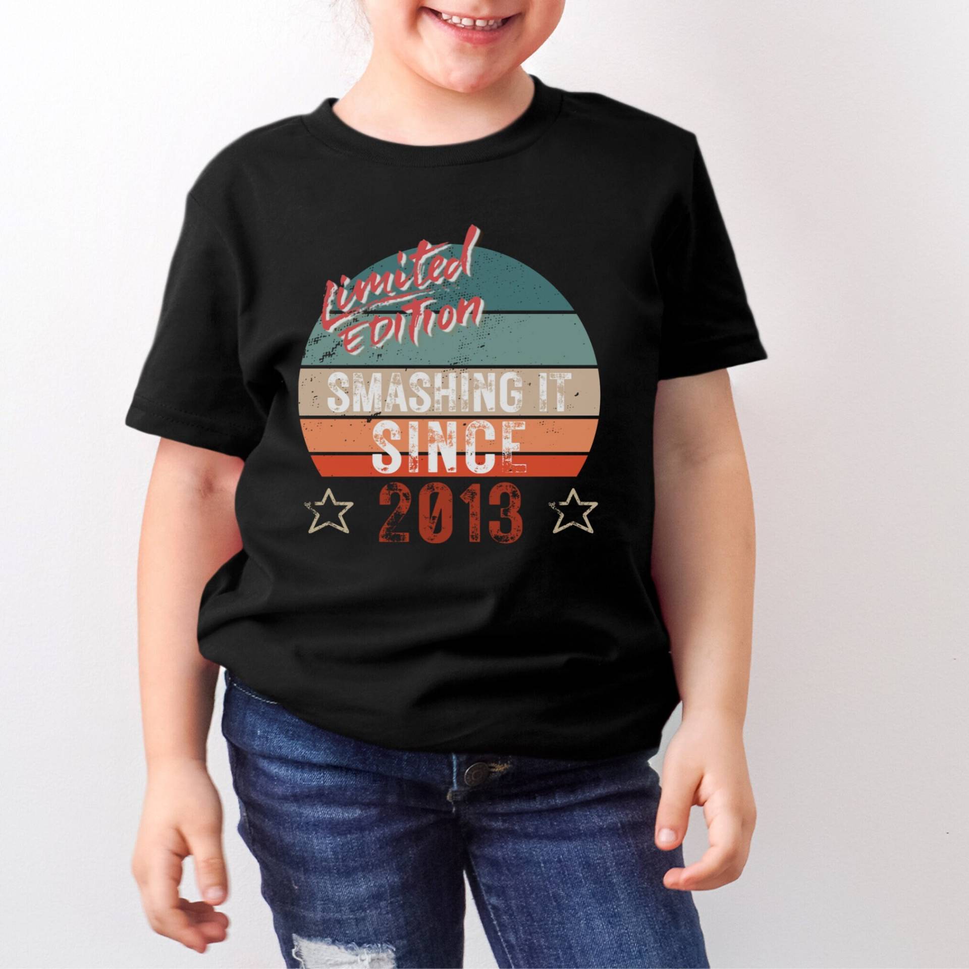 10 Geburtstag T Shirt, Jungen Mädchen 2013 Geschenk, Smashing It Seit von LJCustomTeesDesign