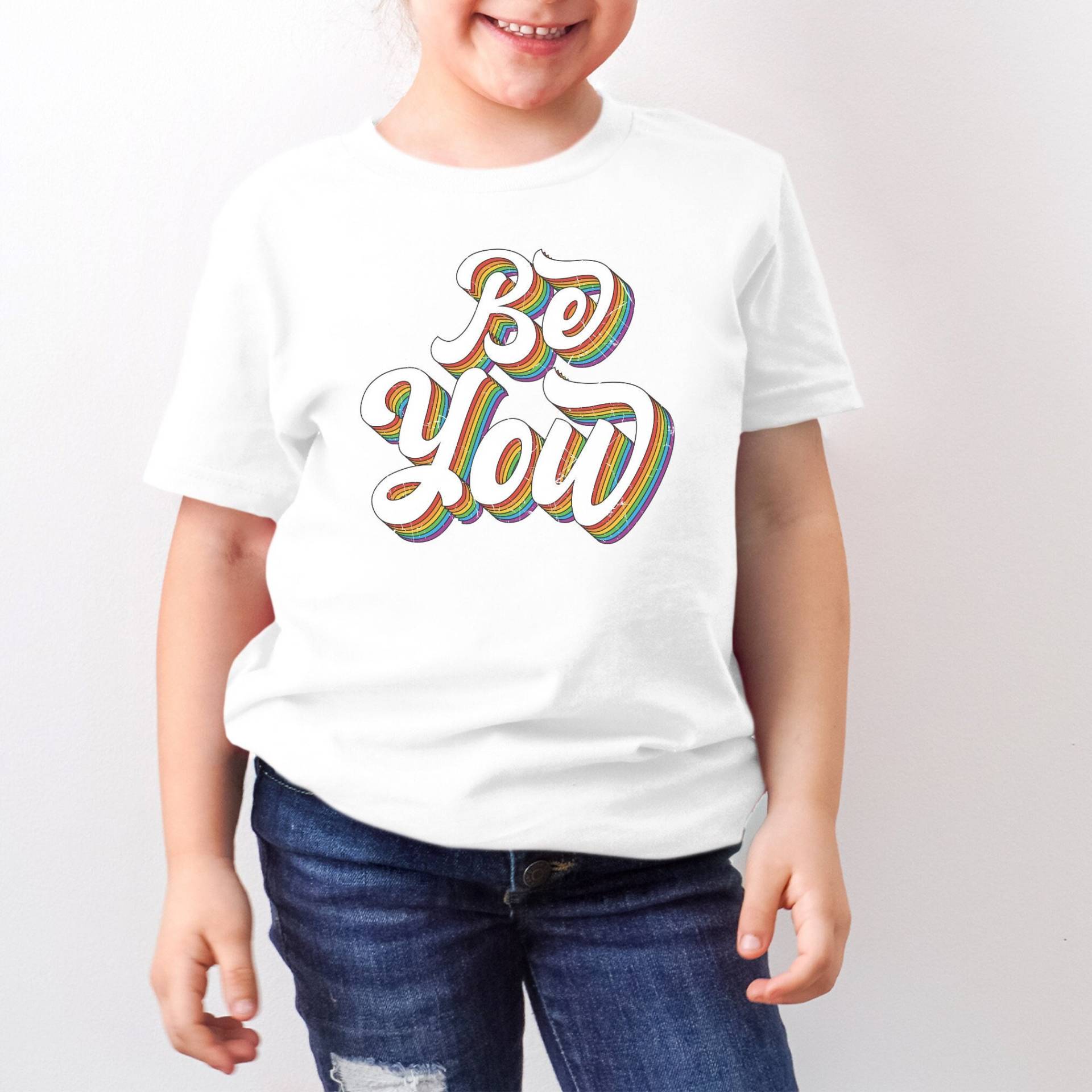 Kinder Pride Shirt, Lgbtq Gleiche Rechte Homosexuell Sei Kind Lgbt Gleichheit T-Shirt, Sie T Regenbogen von LJCustomTeesDesign