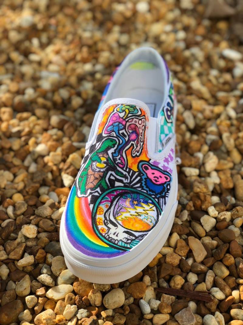Musik Inspirierte Custom Vans von LJDesignArt