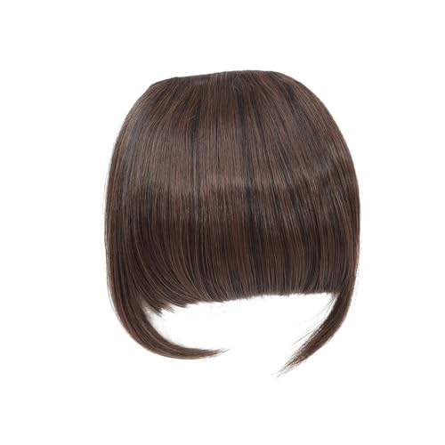 Pony-Haarverlängerung Clip-In-Pony, Pony mit Schläfen, Haarteile for Frauen, Pony in synthetischen Haarverlängerungen für Frauen(30) von LJHFG63KUYT