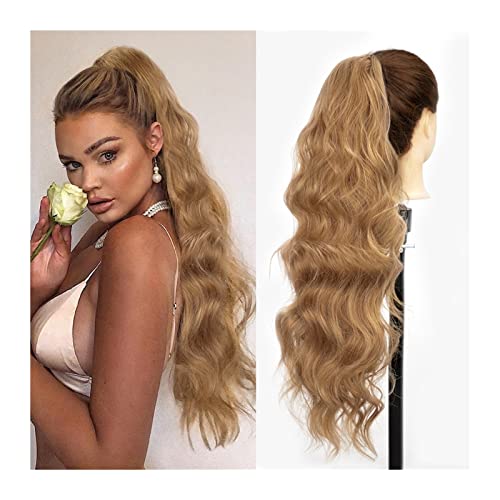 Täglich 66 cm lange gewellte Haarverlängerung, synthetische hitzebeständige Haarverlängerung, Haarteil for Frauen und Mädchen, Kordelzug-Pferdeschwanz, natürlicher, weicher Clip-in-Pferdeschwanz Haars Täglich 66 cm lange gewellte Haarverlängerung, synthetische hitzebeständige Haarverlängerung, Haarteil for Frauen und Mädchen, Kordelzug-Pferdeschwanz, natürlicher, weicher Clip-in-Pferdeschwanz Haars von LJHFG63KUYT