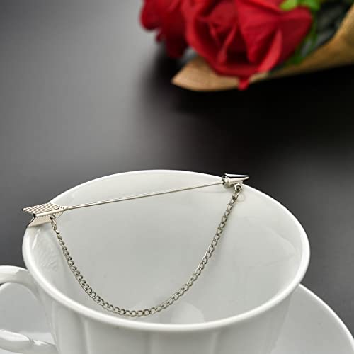 Broschen Quaste Kette Kragen Brosche Broche Männer Anzug Anstecknadel Zubehör Hochzeit Broschen Hemd für Frauen Kleidung Zubehör (C En storlek) von LJQZFWXX