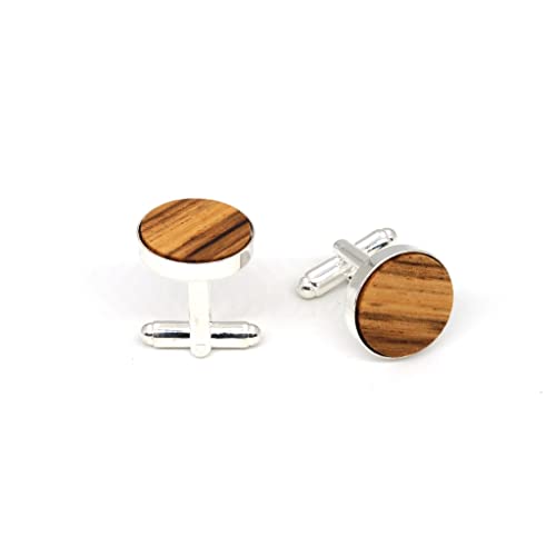 Schmuck Herren Manschettenknöpfe Herren Holz Manschettenknöpfe Geschenk Manschettenknöpfe Holz Französische Business Manschettenknöpfe Hochzeit Party Kleid Zubehör von LJQZFWXX