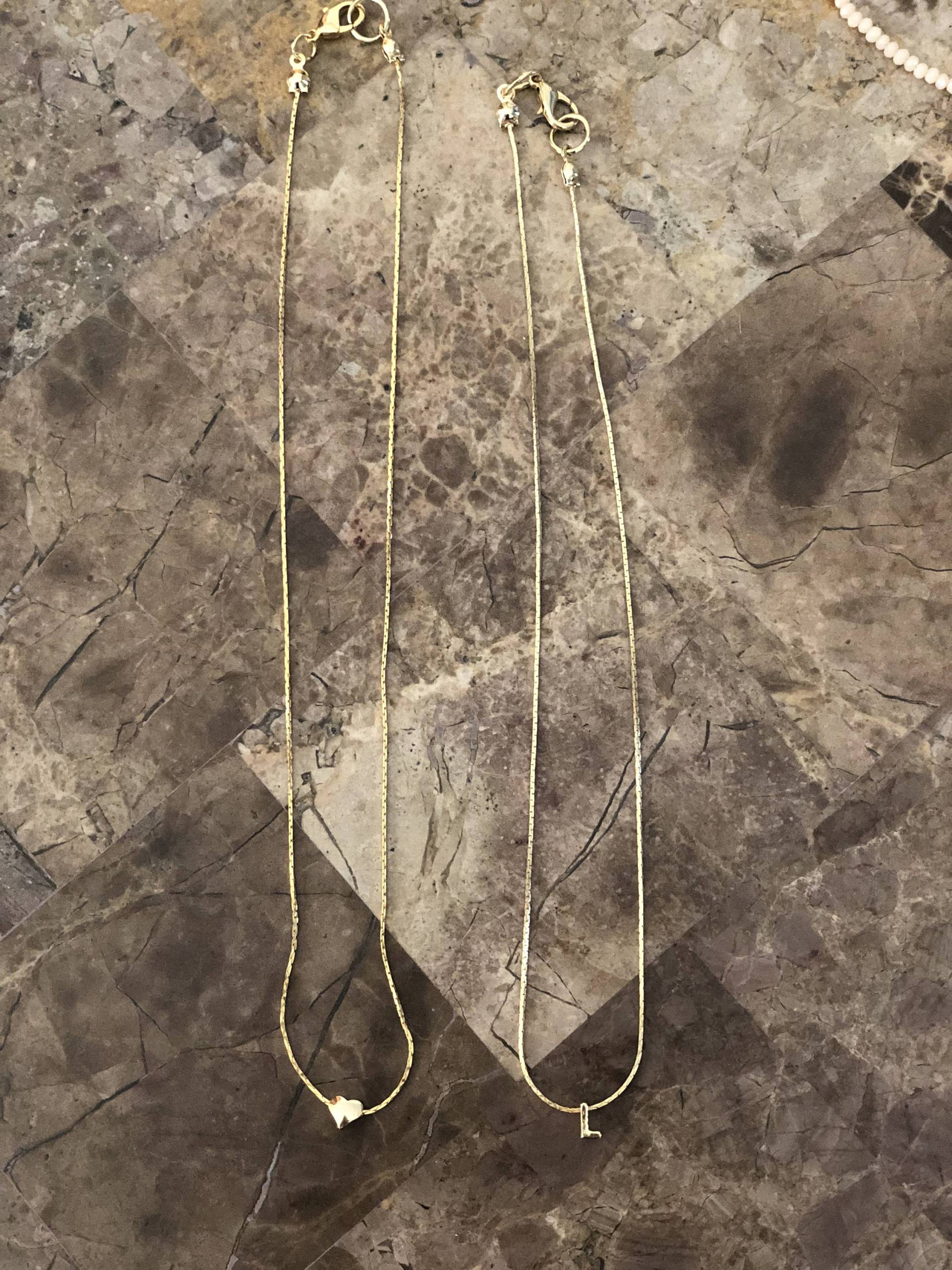 Erste Oder Herz-Halskette Erste Oder Herz-Halskette von LJVjewelry
