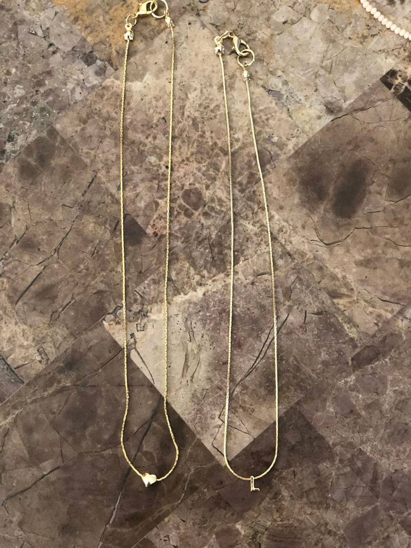 Erste Oder Herz-Halskette Erste Oder Herz-Halskette von LJVjewelry