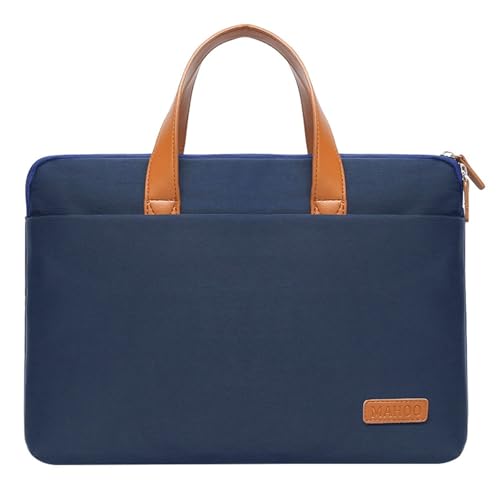 LJWDYS Laptop Umhängetasche für Damen, 13,3-16,1 Zoll Computertasche Laptop Tragetasche(NavyBlue,15.6-16.1 inch) von LJWDYS