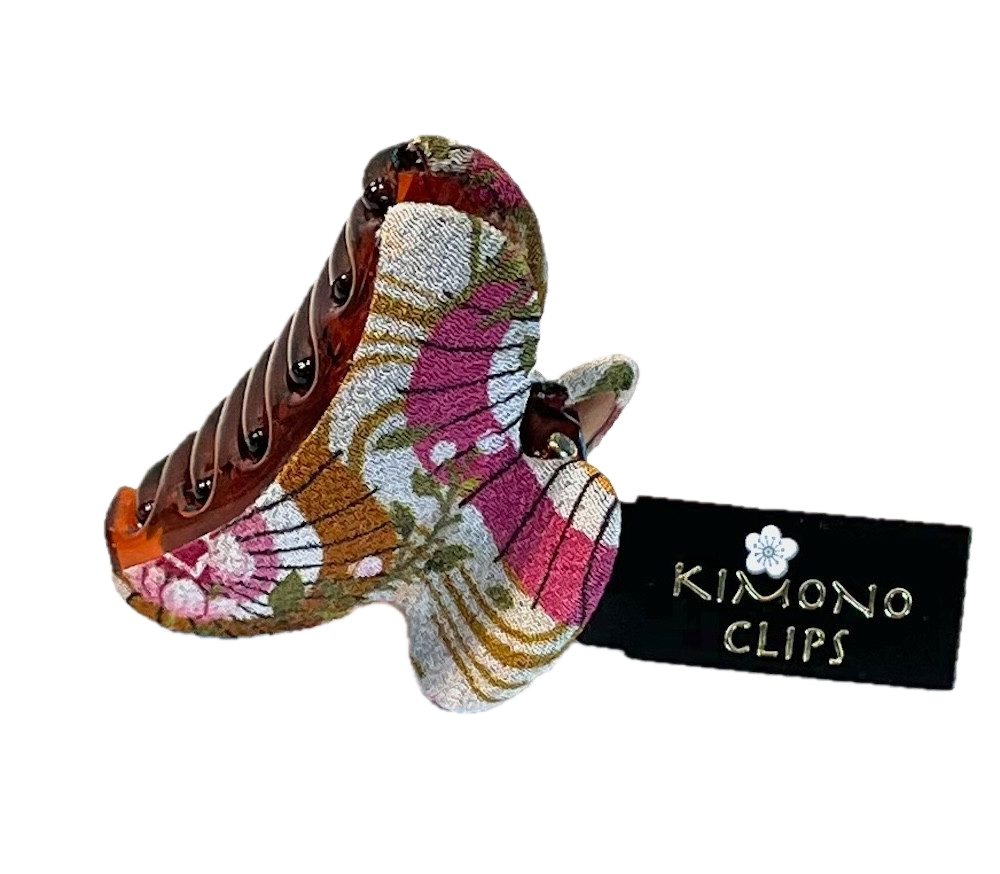 LK Trend & Style Haarclip kleine Spange, außergewöhnlich schöne Haarspange, aus New York, Kimono Haarschmuck steht für Qualität, klein fein praktisch, großartig für die schnelle Frisur von LK Trend & Style