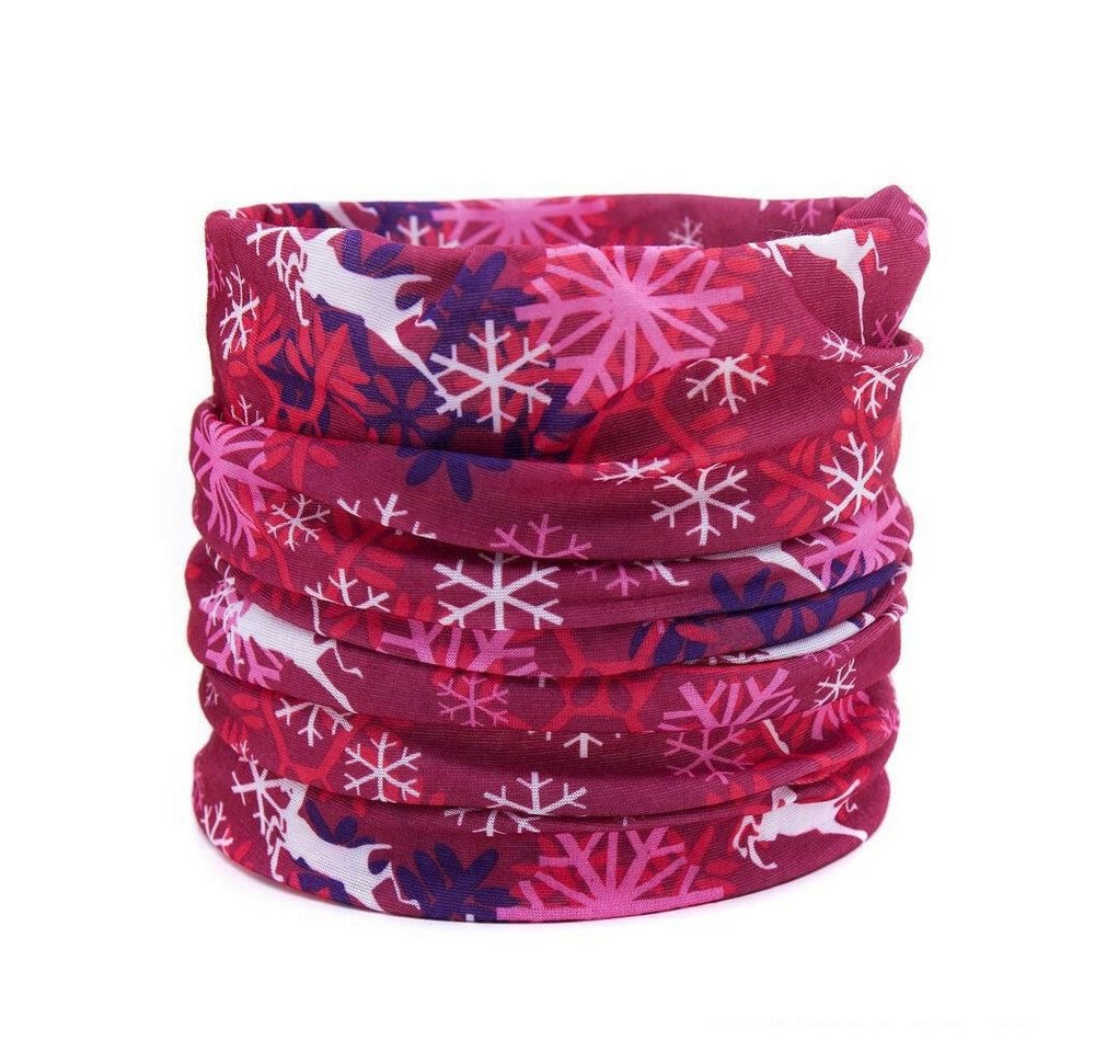 LK Trend & Style Multifunktionstuch Schlauchtuch, Halstuch, Stirnband, Mütze, (Joggen Trekking Wandern Radfahren Bike Loop Schal, Ein Alleskönner, Sonnenschutz), mit Viskoseanteil von LK Trend & Style