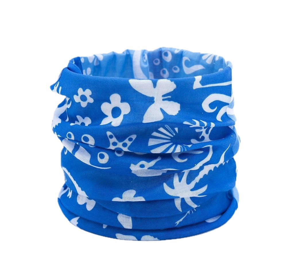 LK Trend & Style Multifunktionstuch Schlauchtuch, Halstuch, Stirnband, Mütze, (Joggen Trekking Wandern Radfahren Bike Loop Schal, Ein Alleskönner, Sonnenschutz), mit Viskoseanteil von LK Trend & Style