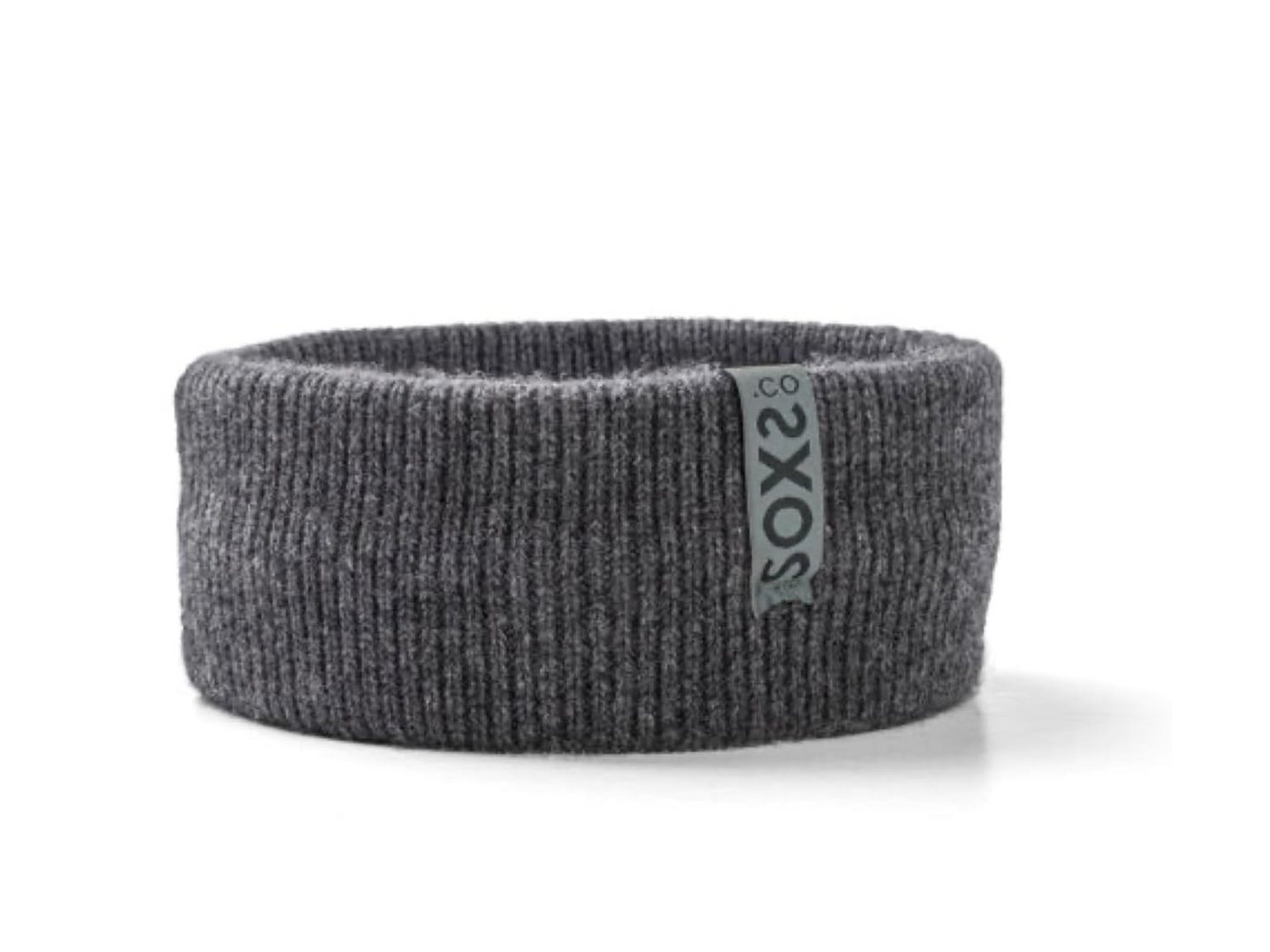 LK Trend & Style Stirnband von Soxs.Co Gestricktes Stirnband für Kalte Tage, mit Label (kuschelig warmes Headbands, Merinowolle, Kaschmir) hochwertiger Wollmix mit Logo Label von LK Trend & Style