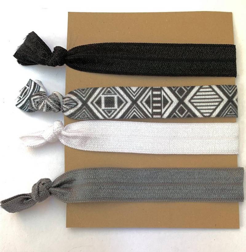 LK Trend & Style Zopfband elastisches Haarband oder Armband Haarschmuck, für die Festival Frisur, cooles Armband, Das Haarband läßt sich perfekt als Armband tragen. Sehr angesagt! von LK Trend & Style