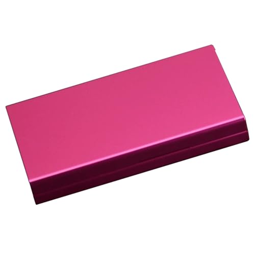 tragbare Zigarettenkartons mit Vintage-Metall, Metallgehäuse, 100 mm, 28 Kapazität, Mehrfarbig(Roze) von LKAMCBZMF
