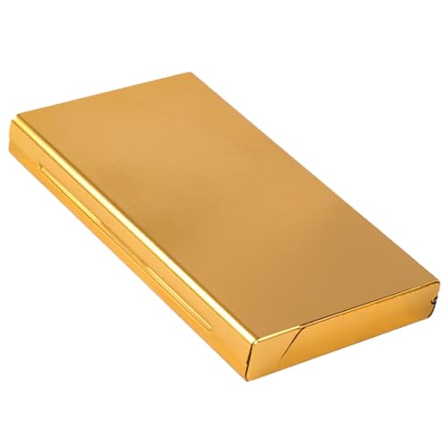 tragbare Zigarettenkartons mit Vintage-Metall, Metallgehäuse for 20 95 mm s Mehrfarbig(Gold) von LKAMCBZMF