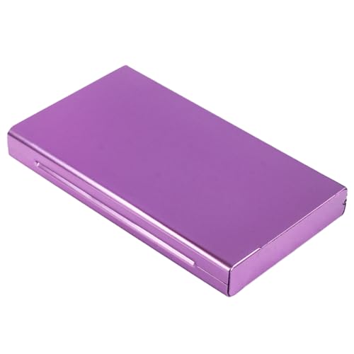 tragbare Zigarettenkartons mit Vintage-Metall, Metallgehäuse for 20 95 mm s Mehrfarbig(Purple) von LKAMCBZMF