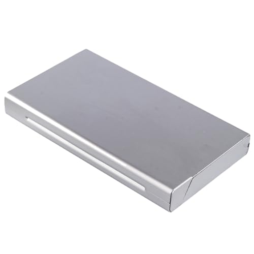 tragbare Zigarettenkartons mit Vintage-Metall, Metallgehäuse for 20 95 mm s Mehrfarbig(Silver) von LKAMCBZMF