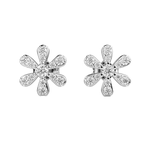 925 Sterling Silber Ferry's Wheel Studs | Versilberung Nr. Stein-26 Edelsteingröße-0,01-0,07mm | Gewicht-0,54 Karat Form-rund | 2,608 Gramm | LKE_W_00130 von LKBEADS