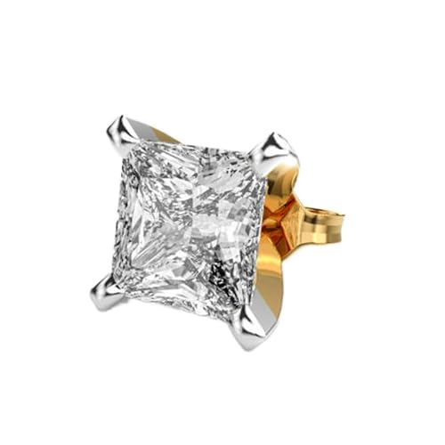 925 Sterling Silber Herren-Ohrstecker Prinzessin | Vergoldung | Steinzahl 1 | Edelsteingröße 0,50–0,69 mm | Gewicht 0,5 Karat | Form Prinzessin | 1,73 Gramm | LKE_G_00026 925 Sterling Silber Herren-Ohrstecker Prinzessin | Vergoldung | Steinzahl 1 | Edelsteingröße 0,50–0,69 mm | Gewicht 0,5 Karat | Form Prinzessin | 1,73 Gramm | LKE_G_00026 von LKBEADS