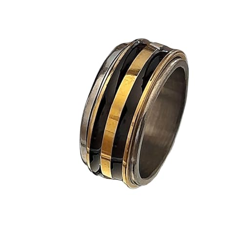 925 Sterling Silber Spinner Ring Unisex, minimalistisches Meditations-Fidget-Band, Meditation zur Angstlinderung, rotierender, gehämmerter Boho-Ring für Entspannung und Komfort | LK_SPV_T_0099 925 Sterling Silber Spinner Ring Unisex, minimalistisches Meditations-Fidget-Band, Meditation zur Angstlinderung, rotierender, gehämmerter Boho-Ring für Entspannung und Komfort | LK_SPV_T_0099 von LKBEADS