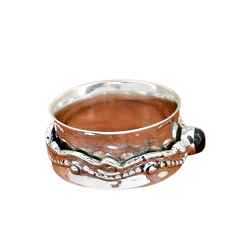 925 Sterling Silber Spinner Ring Unisex, minimalistisches Meditations-Fidget-Band, Meditation zur Angstlinderung, rotierender, gehämmerter Boho-Ring für Entspannung und Komfort | LK_SPV_T_0505 925 Sterling Silber Spinner Ring Unisex, minimalistisches Meditations-Fidget-Band, Meditation zur Angstlinderung, rotierender, gehämmerter Boho-Ring für Entspannung und Komfort | LK_SPV_T_0505 von LKBEADS