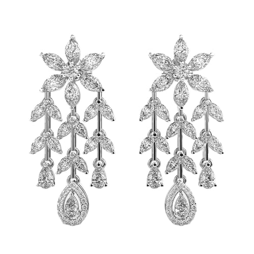 Anhänger aus 925er Sterlingsilber mit Kristallen | Versilberung, Nr. Stein: 74, Edelsteingröße: 0,01–0,17 mm | Gewicht: 4,23 Karat, Form: gemischt | 7,346 Gramm | LKE_W_00236 von LKBEADS