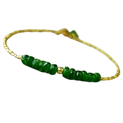 Chromdiopsid, 3,5–4 mm, Rondellform, facettierte Perlen, 17,8 cm, vergoldeter Verschluss, Armband für Männer und Frauen | LK_STACK_01948 Chromdiopsid, 3,5–4 mm, Rondellform, facettierte Perlen, 17,8 cm, vergoldeter Verschluss, Armband für Männer und Frauen | LK_STACK_01948 von LKBEADS