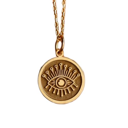 Halskette aus 925er Sterlingsilber, 24 mm | 18-Zoll-Kette | Halskette mit Lebensbaum | Baumhalskette | Lebensbaumanhänger | Baumhalskette | | Baum | handgefertigter Schmuck mit Vergoldung | L_01484 von LKBEADS