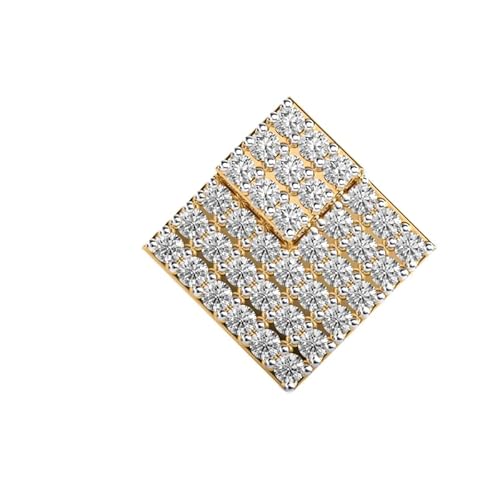 Herren-Ohrstecker „Magic Square“ aus 925er Sterlingsilber | Vergoldung | Anzahl der Steine: 36 | Edelsteingröße: 0,01–0,07 mm | Gewicht: 0,36 Karat | Form: rund | 2,848 Gramm | LKE_G_00203 Herren-Ohrstecker „Magic Square“ aus 925er Sterlingsilber | Vergoldung | Anzahl der Steine: 36 | Edelsteingröße: 0,01–0,07 mm | Gewicht: 0,36 Karat | Form: rund | 2,848 Gramm | LKE_G_00203 von LKBEADS