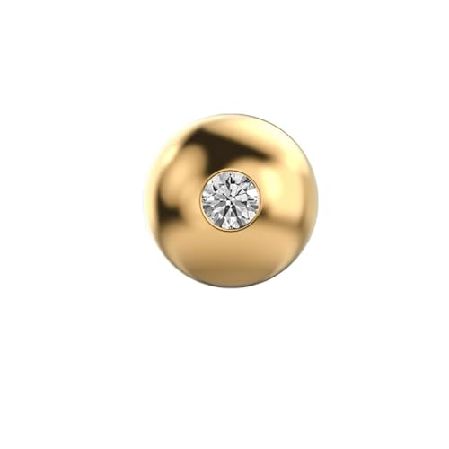 Herren-Ohrstecker mit schimmernden Punkten aus 925er Sterlingsilber | Vergoldung | Steinzahl: 1 | Edelsteingröße: 0,01–0,07 mm | Gewicht: 0,06 Karat | Form: rund | 2,096 Gramm | • Luxus • G_00108 Herren-Ohrstecker mit schimmernden Punkten aus 925er Sterlingsilber | Vergoldung | Steinzahl: 1 | Edelsteingröße: 0,01–0,07 mm | Gewicht: 0,06 Karat | Form: rund | 2,096 Gramm | • Luxus • G_00108 von LKBEADS