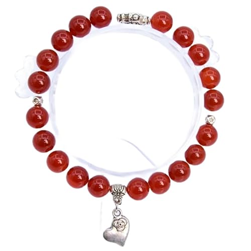 Karneol-Perlen, rund, 8 mm, glatt geschliffen, 17,8 cm, versilberter Verschluss, Armband für Männer und Frauen | LK_STACK_01890 Karneol-Perlen, rund, 8 mm, glatt geschliffen, 17,8 cm, versilberter Verschluss, Armband für Männer und Frauen | LK_STACK_01890 von LKBEADS