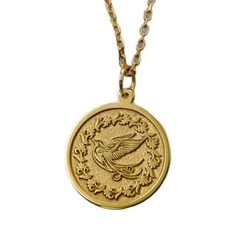 LKBEADS 925 Sterling Silber Luxus Anhänger 22mm, Ohne Kette, Adler - Glatze, Handgefertigter Tieranhänger, Patriotischer Schmuck, Symbol Der Stärke, Vergoldet|LK_OPC_01712 von LKBEADS