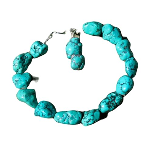 LKBEADS Armband mit Spinnennetz-Türkis, 8–12 mm, Trommelform, glatt geschliffene Perlen, 17,8 cm, verstellbarer versilberter Verschluss, für Männer und Frauen|LK_STACK_06245 LKBEADS Armband mit Spinnennetz-Türkis, 8–12 mm, Trommelform, glatt geschliffene Perlen, 17,8 cm, verstellbarer versilberter Verschluss, für Männer und Frauen|LK_STACK_06245 von LKBEADS