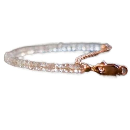 LKBEADS Imperial Topaz 3,5 mm Rondellform Facettenschliffperlen 7 Zoll Roségold plattierter Verschluss Armband für Männer, Frauen|LK_STACK_03803 LKBEADS Imperial Topaz 3,5 mm Rondellform Facettenschliffperlen 7 Zoll Roségold plattierter Verschluss Armband für Männer, Frauen|LK_STACK_03803 von LKBEADS
