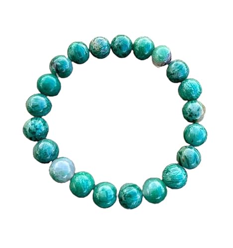 LKBEADS Natural Variscite 8mm rondelle smooth 7inch Semi-Precious Gemstones Beaded Bracelets for Men Women Healing Crystal Stretch Beaded Bracelet Unisex LKBEADS Natural Variscite 8mm rondelle smooth 7inch Semi-Precious Gemstones Beaded Bracelets for Men Women Healing Crystal Stretch Beaded Bracelet Unisex von LKBEADS