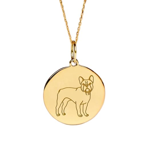 LKBEADS aus 925er Sterlingsilber| 22–24 mm 18-Zoll-Kette zierlicher handgefertigter Schmuck Vergoldung L_02105 von LKBEADS