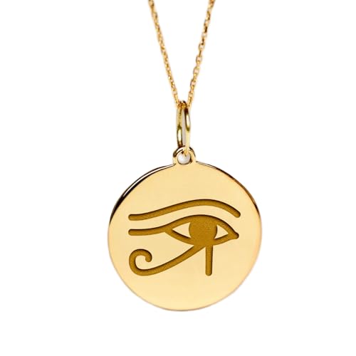 LKBEADS aus 925er Sterlingsilber| 22–24 mm| 45|7 cm lange Kette| zierlicher handgefertigter Schmuck Vergoldung| L_02176 von LKBEADS