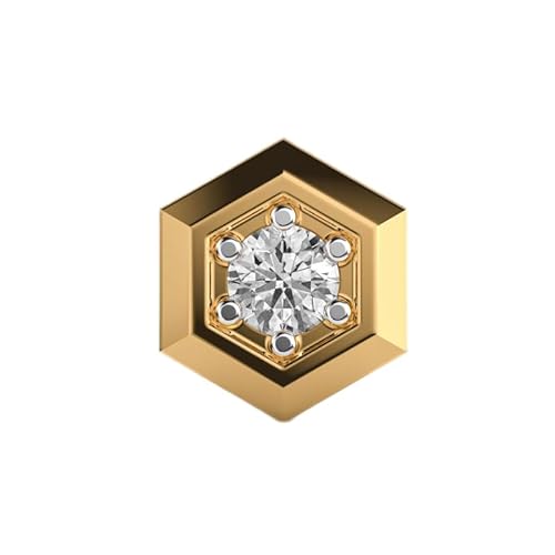 Penta Love Ohrstecker für Herren aus 925er Sterlingsilber | Vergoldung | Steinzahl 1 | Edelsteingröße 0,08–0,17 mm | Gewicht 0,16 Karat | Form rund | 2,098 Gramm | LKE_G_00113 Penta Love Ohrstecker für Herren aus 925er Sterlingsilber | Vergoldung | Steinzahl 1 | Edelsteingröße 0,08–0,17 mm | Gewicht 0,16 Karat | Form rund | 2,098 Gramm | LKE_G_00113 von LKBEADS